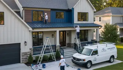 House painting service in Columbus, OH for residential exterior and interior painting projects