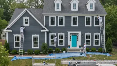 Professional house painting service in Columbus, OH for interior and exterior home painting