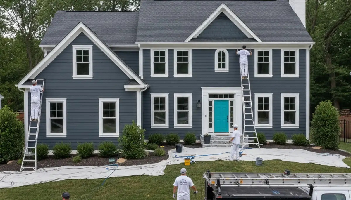 House painting service in Columbus, OH for interior and exterior home painting projects