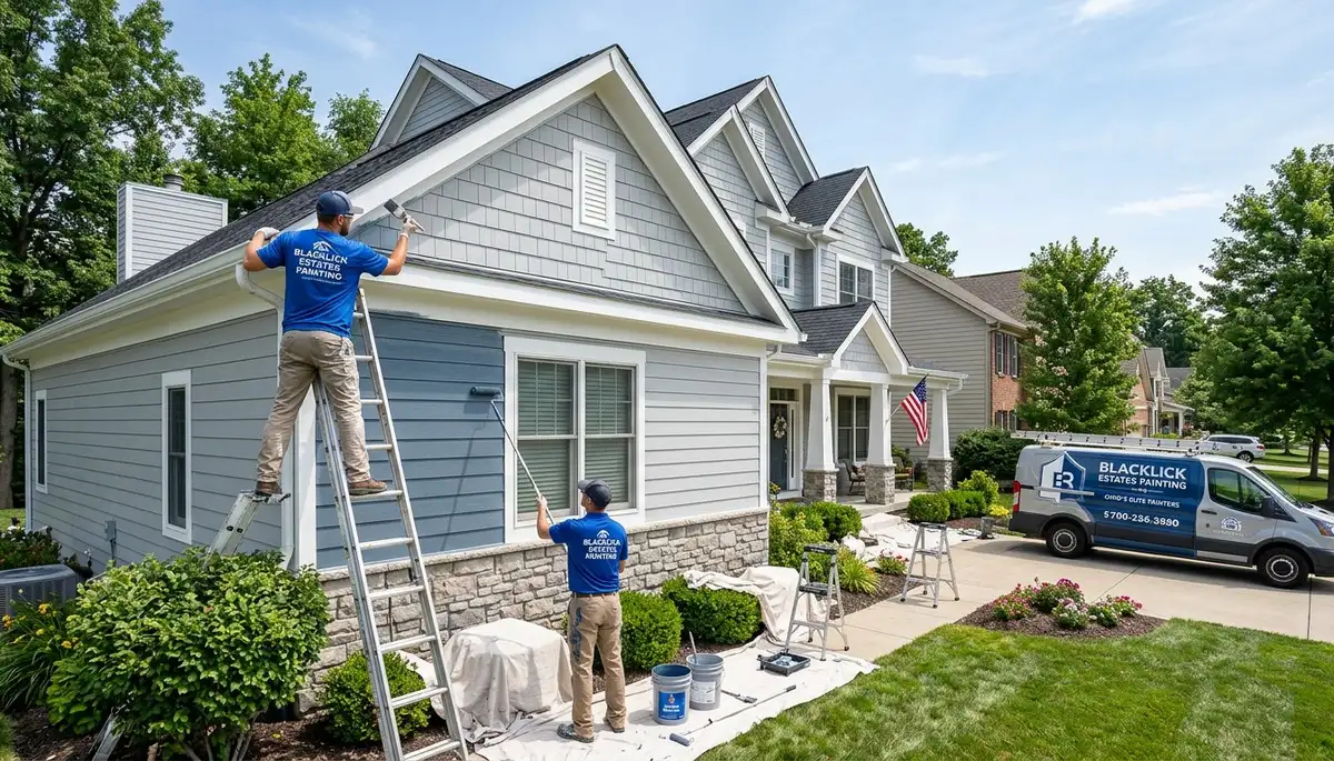 Professional house painting services in Columbus, OH by expert local painters