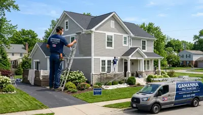 Professional house painters in Columbus OH providing expert exterior and interior painting services