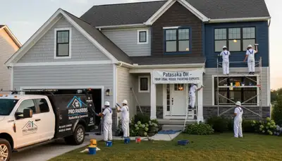 Professional house painting service in Columbus, OH for interior and exterior residential homes
