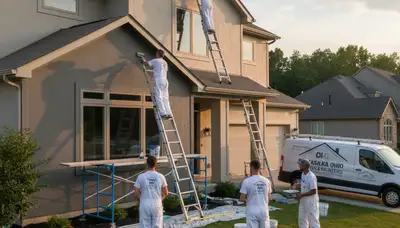 Professional house painting service in Columbus, OH for interior and exterior homes