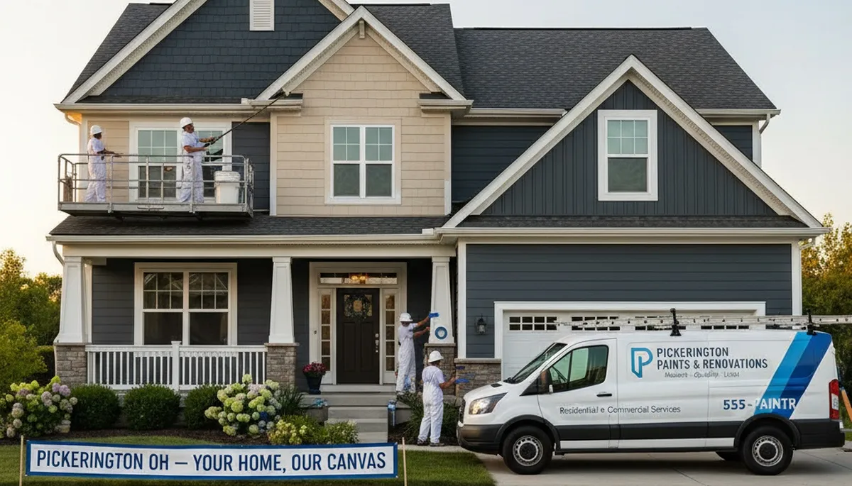 Professional house painting service in Columbus, OH for interior and exterior homes