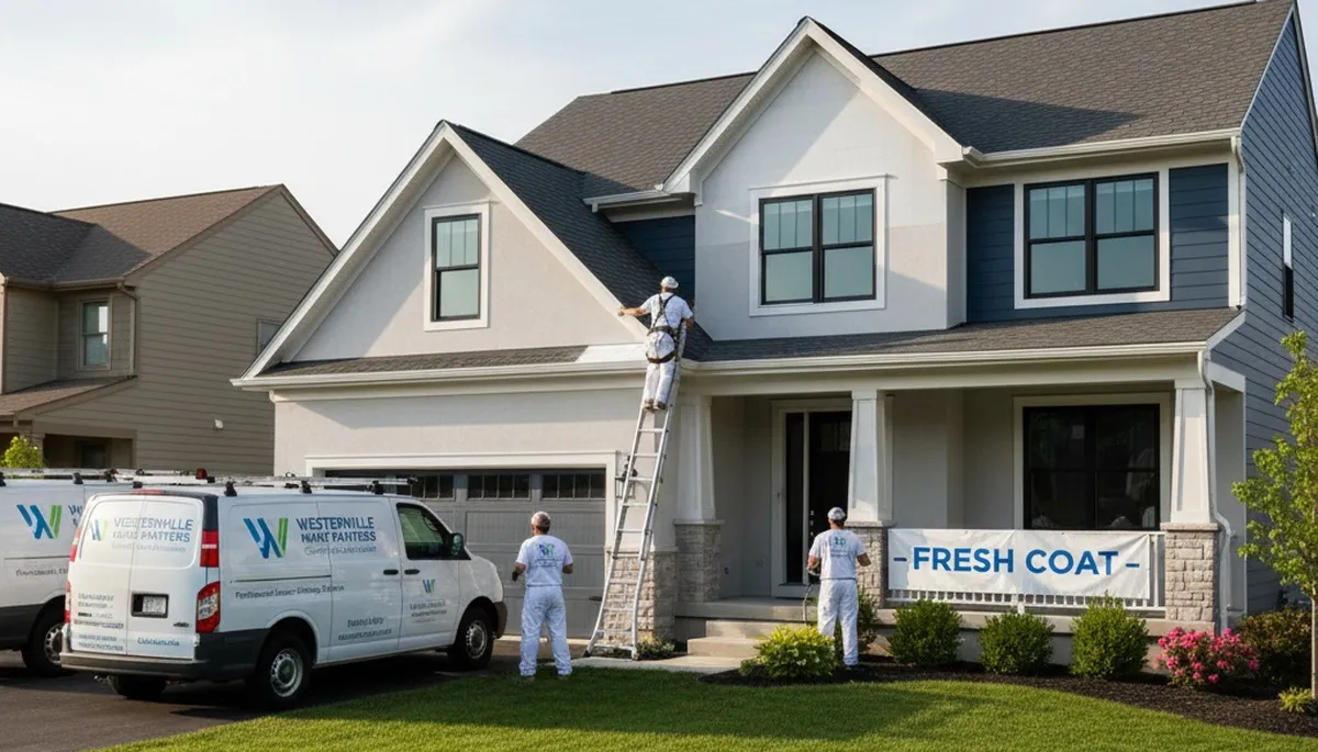 Professional house painting services in Columbus, OH for residential exterior and interior painting