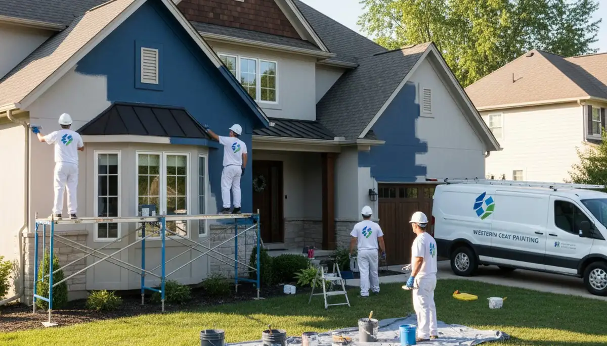 Columbus, OH house painting service by professional painters for interior and exterior home projects