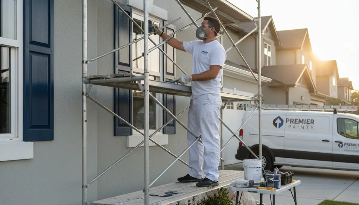 Professional shutter painting for homes in Columbus, OH for lasting color and refined curb appeal